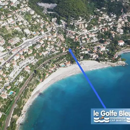 Апартаменты Le Golfe Bleu Рокебрюн — Кап-Мартен